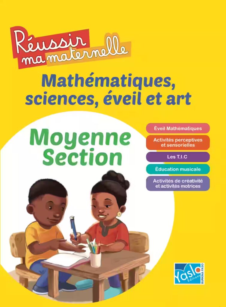 Yaslo Editions-Moyenne Section-Mathématique Sciences éveil et arts